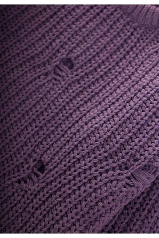 Selanik Triko Kazak 2-8 Yaş Mor Mor