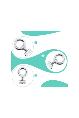 Adet Paslanmaz Çelik Tente Durdurucu, Karavan Aksesuarları, Kamp Tente Durdurucu Kiti, Karavan, Tekne Ve Karavan İçin Boru Rayı Aksesuarları Diğer