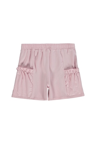 Civil Girls Torba Cep Detaylı 6-9 Yaş Şort - Pudra