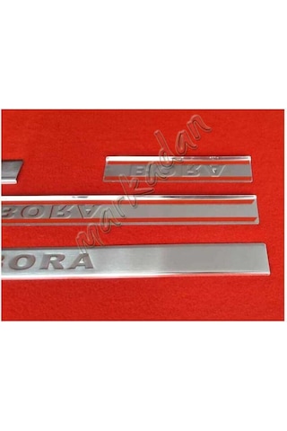 Markadan Vw Bora Krom Kapı Eşiği 1998-2004 4 Parça Paslanmaz Çeli N11.5180