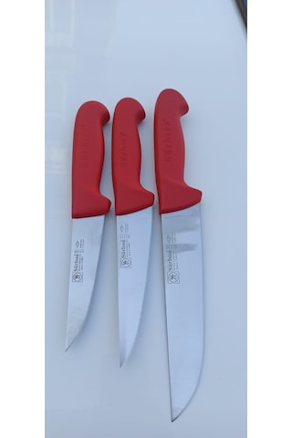 Sürbisa Bıçak Seti Kırmızı