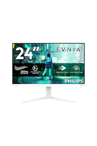 Philips Evnia 24m2n3201pl 24 İnc 260hz Oc 1ms Hdmı Dp Adaptive Sync Hdr10 Fhd Fast Ips Gaming Moni