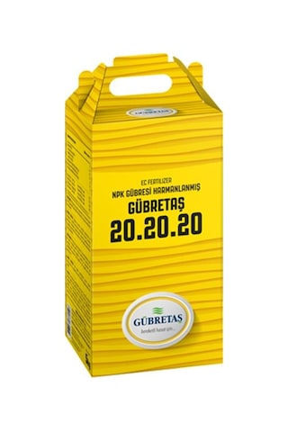 Gübretaş 20 20 20 Iz Elementli Azot Fosfor Potasyum Gübresi 5 KG
