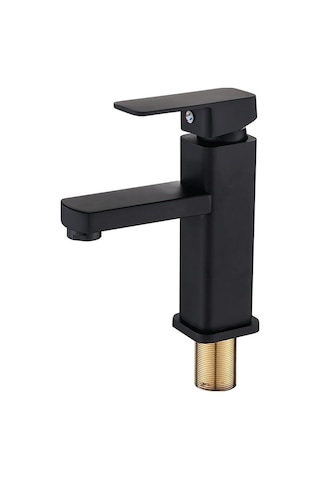 Maoyaya Su Karıştırıcı Musluk, İnox Sıcak Soğuk Su Karıştırma Musluğu Tek Kısımlı İnox