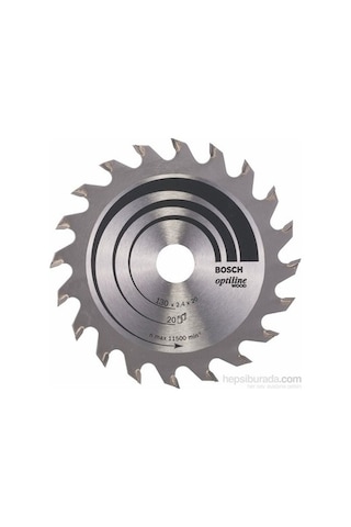 Ahşap İçin Daire Testere Bıçağı, 130 X 20/16 X 2,4 Mm