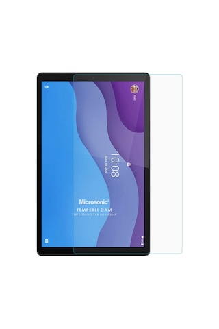 Microsonic Lenovo Uyumlu Tab M10 TB-X306F 10.1" (TRZA6W0026TR) Tempered Glass Cam Ekran Koruyucu
