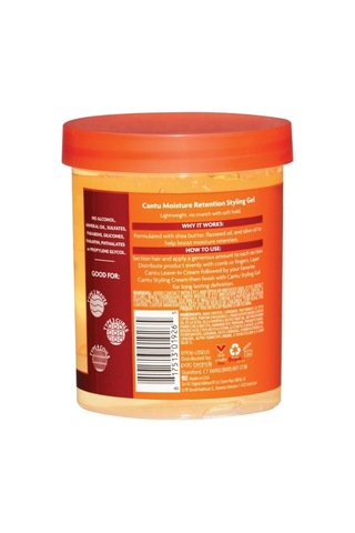 Cantu Shea Yağı Keten Tohumu ve Zeytin Yağlı Maksimum Tutma ve Şekillendirici Jöle 517 G
