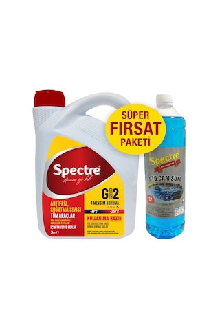 Spectre Mavi Antifiriz -40 Derece 3 Litre Spectre 3 Litre Mavi Antifriz N11.83