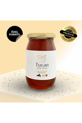 Turan Bal ve Yöresel Çam Çiçek Balı 450 G