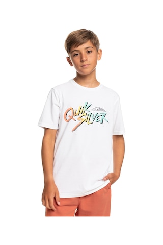 Quiksilver Signature Move Erkek Çocuk Tişört Beyaz