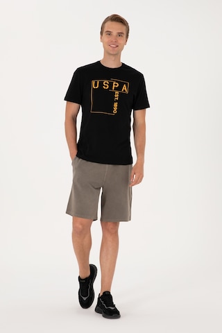 U.s. Polo Assn. Erkek Vizon Şort Örme 50298037-vr052 Vizon