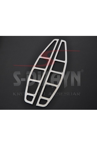 S-Dizayn  Fiat Doblo Krom Stop Çerçevesi 2 Prç 2000-2006