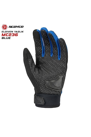 Scoyco Mc236 Yazlık Eldıven Siyah-mavi