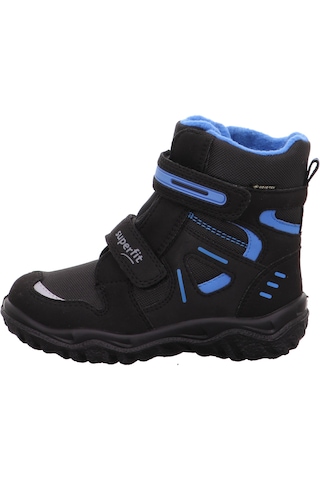 Superfit 1-809080 Husky Çocuk Siyah/mavi Gore-tex Bot Siyah - Mavi