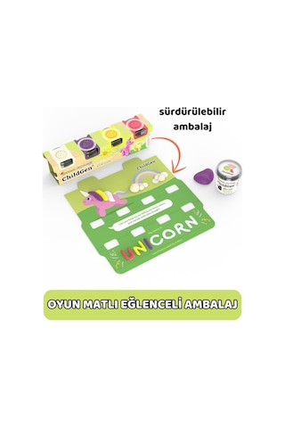 Doğal Oyun Hamuru - 4'lü Standart Set 125gr X 4