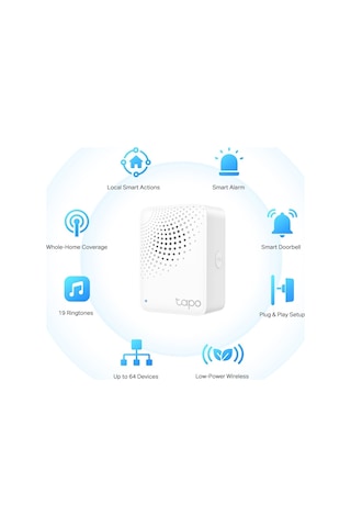 Tapo H100 Zil Özellikli ile Tapo Akıllı Hub