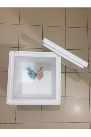 8.5 Kg Sert Kalın Derin Eps Strafor Termos Köpük Kutu