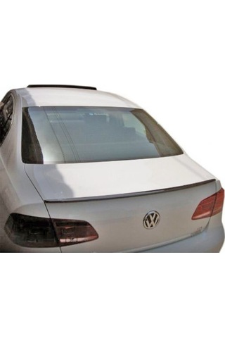 Volkswagen Passat B7 Uyumlu Yedek Parça Spoiler Boyasız Fiber