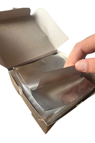 45 Mikron 1kg Kesilmiş Hazır Folyo,nargile Folyosu,nargile Kömürü