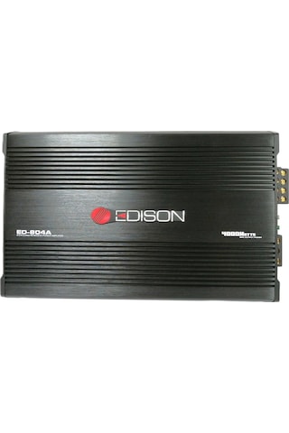 Edison Ed-804a 4 Kanal Ab Klas Mosfet Amfi 4 80w Rms