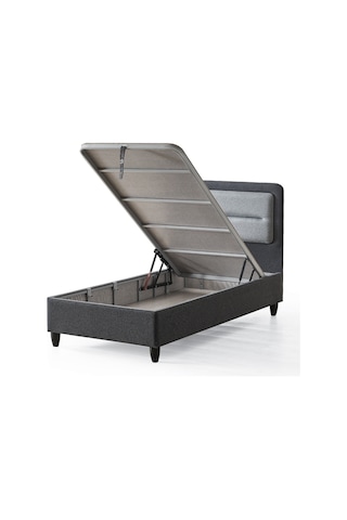 Gisela Tek Kişilik Sandıklı Baza Ve Başlık Seti 2 Li Set 90 x 190