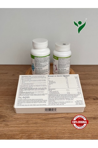 Herbalife Kadınlar İçin 2 Vitamin - Xtra-cal Kalsiyum - Herbalifeline Max Omega 3'lü Set