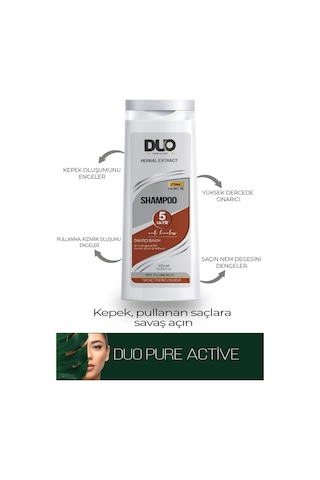 Duo Pure Active Herbal Extract Onarıcı Şampuan 400 ML