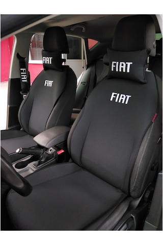 Fiat Nakışlı Ön Ikili Oto Koltuk Kılıfı