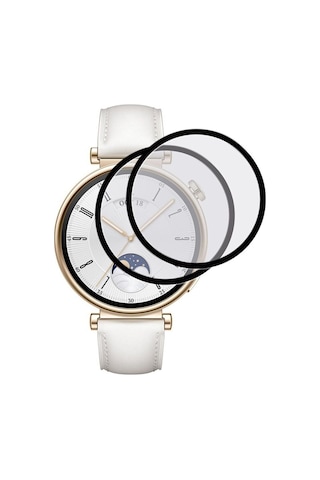 Huawei Watch Gt 4 46mm Uyumlu Saat Ekran Koruyucu Tam Kaplar Ppma Pet Cam