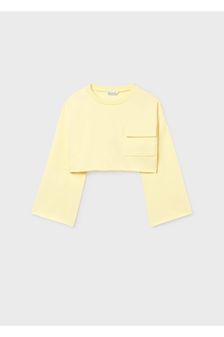 Mayoral Kız Çocuk Sweatshirt Ve Body Set Sarı