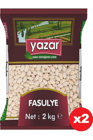 Yazar Kuru Fasulye 2 x 2 KG