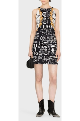 Versace Jeans Couture Bayan Elbise 74hao95p Es054l54 G89 Siyah