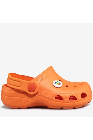 Vicco Didim Jıbbıtz Aksesuar Hediyeli Ortopedik Unisex Çocuk Terlik Turuncu