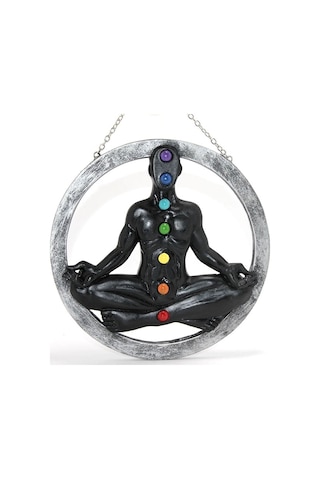Just Cheap Store Polyester Duvara Asmalı 7 Chakra Pano Alk2347