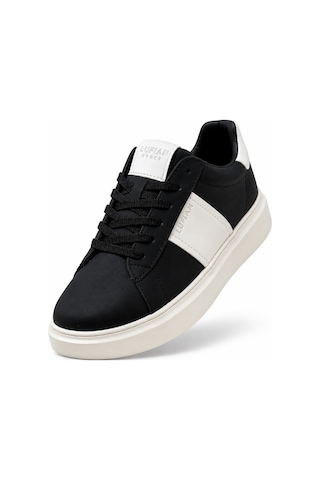 Lufian 121230055 Luna Deri Unisex Sneaker Ayakkabı Siyah