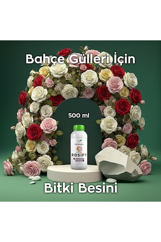 Rosify 500 Ml Özel Gül Bakım Besini - Sarmaşık, Baston, Ve Saksı Gülleri İçin 500 ML