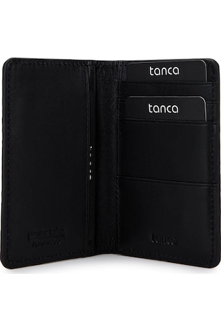 Tamer Tanca Erkek Hakiki Deri Siyah Kartlık 1155 105 Erk Krtlk Sk25-26 Sıyah Fltr Bsk Siyah