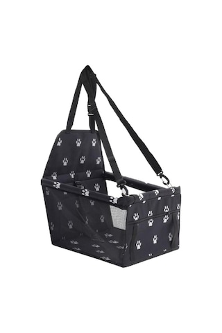 Fochsia Cadia Taşınabilir Katlanabilir Evcil Hayvanlar İçin Araç İçi Çanta - Siyah