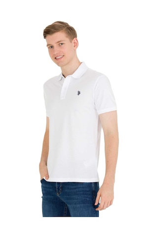 U.s. Polo Assn. Erkek Tişört 50262933-vr013-beyaz