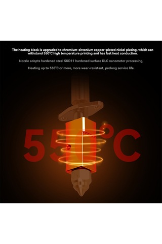 Nayomiglow K1/k1 Max 3d Yazıcı Isıtma Bloğu Aksesuarı İçin Yükseltilmiş K1 Hotend Kiti