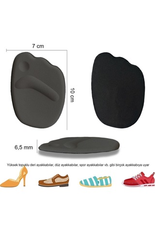 Active Team SP10 - Yapışkanlı Pençe Destek | Ayakkabı Daraltma Pedi