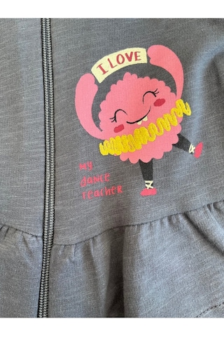 Tongs Monster Party Hırka Antrasit