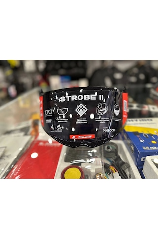 Kask Camı Ls2 Strobe 2 Siyah