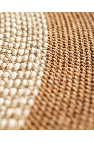 Madame Coco Alsace Yuvarlak Kilim 120 CM Naturel - Krem
