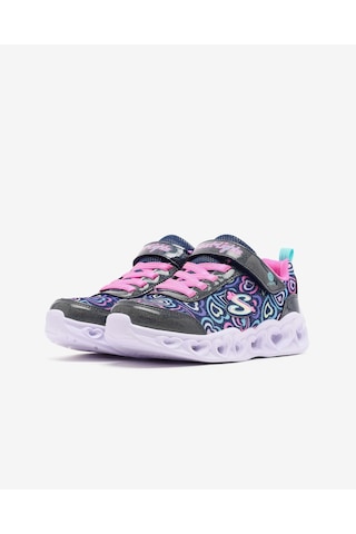 Skechers Heart Lıghts Boogıe Love Büyük Kız Çocuk Lacivert Işıklı Spor Ayakkabı 303257l Nvmt Lacivert