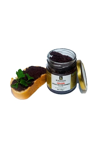 Kroisos Organik Siyah Zeytin Ezmesi 2 X 180 Gr