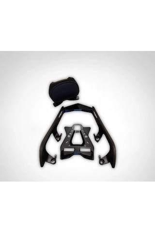 Yamaha X-max 3'lü Set 2018-2026 Sissybar-çanta Demiri Siyah
