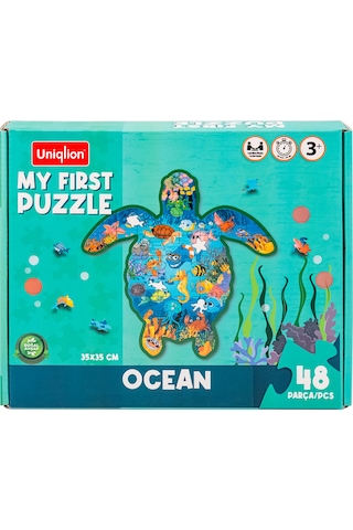 Ahşap Puzzle Su Altı Ocean