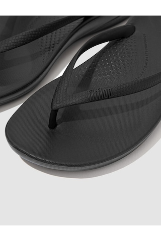Fitflop Iqushıon Ergonomıc E54 Siyah Kadın Parmak Arası Terlik Siyah