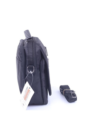 Seventeen 900 Siyah Erkek Orta Kapaklı El Ve Omuz Çantası